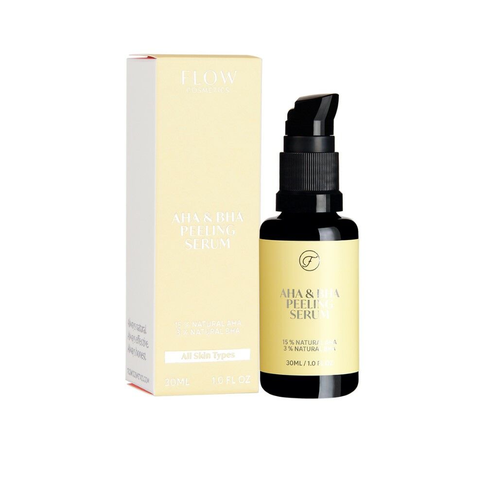 Flow Cosmetics AHA & BHA Peeling Serum - Kuoriva Seerumi