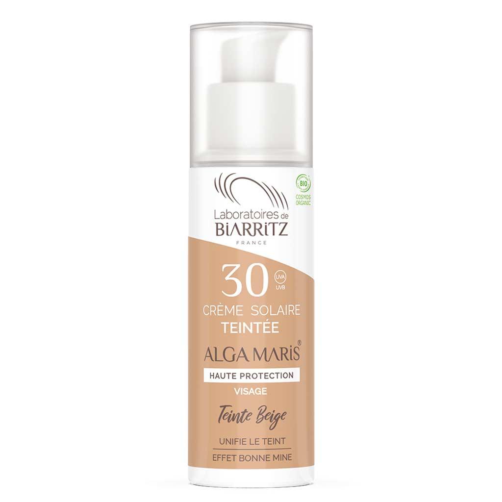 Alga Maris Sävyttävä Aurinkovoide Kasvoille SPF30 Beige