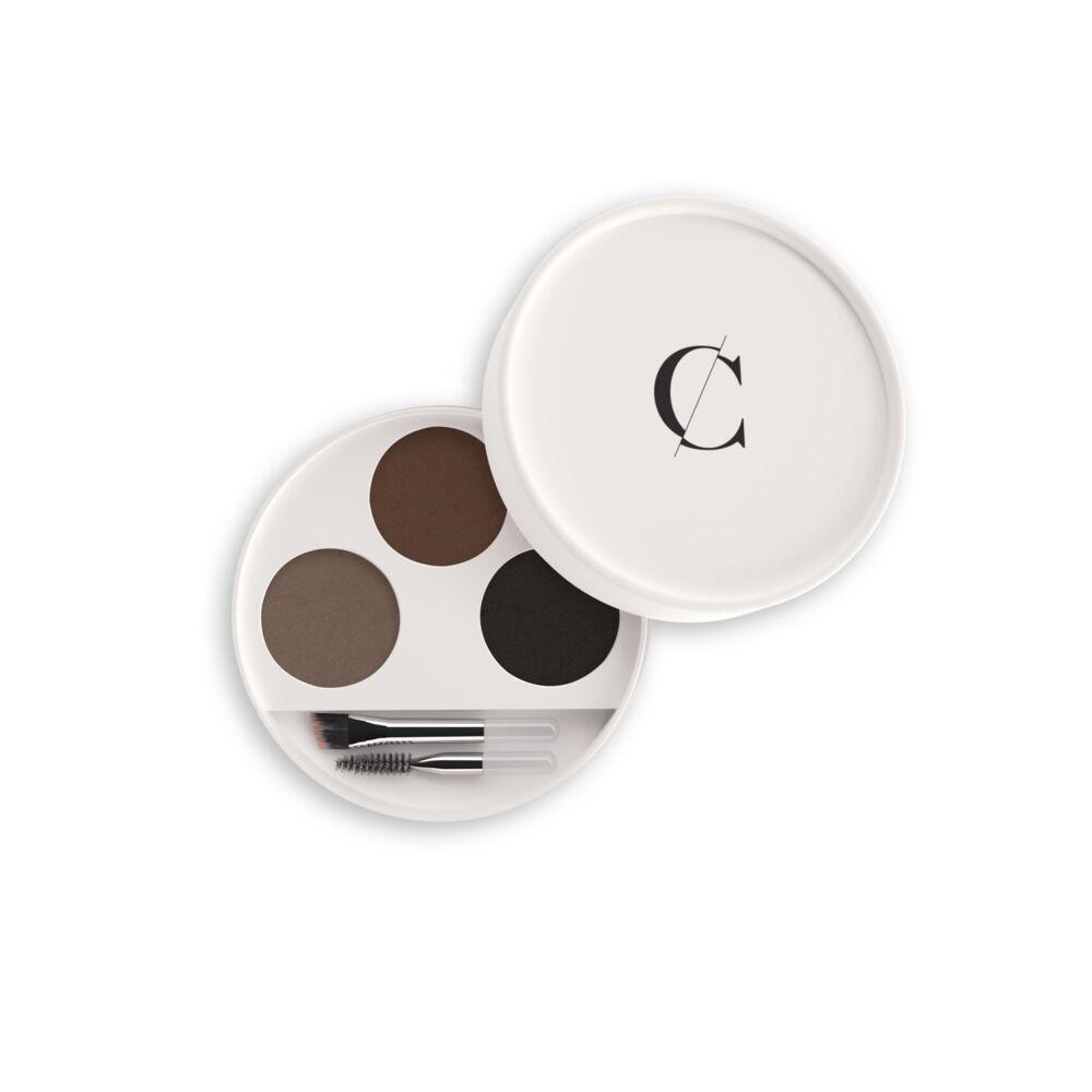 Couleur Caramel Eyebrow Kit Brunettes - Kulmavärisetti