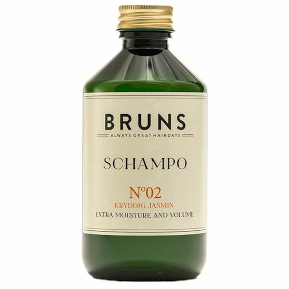 Bruns Products NR02 Spicy Jasmine Shampoo -Kosteuttava Shampoo