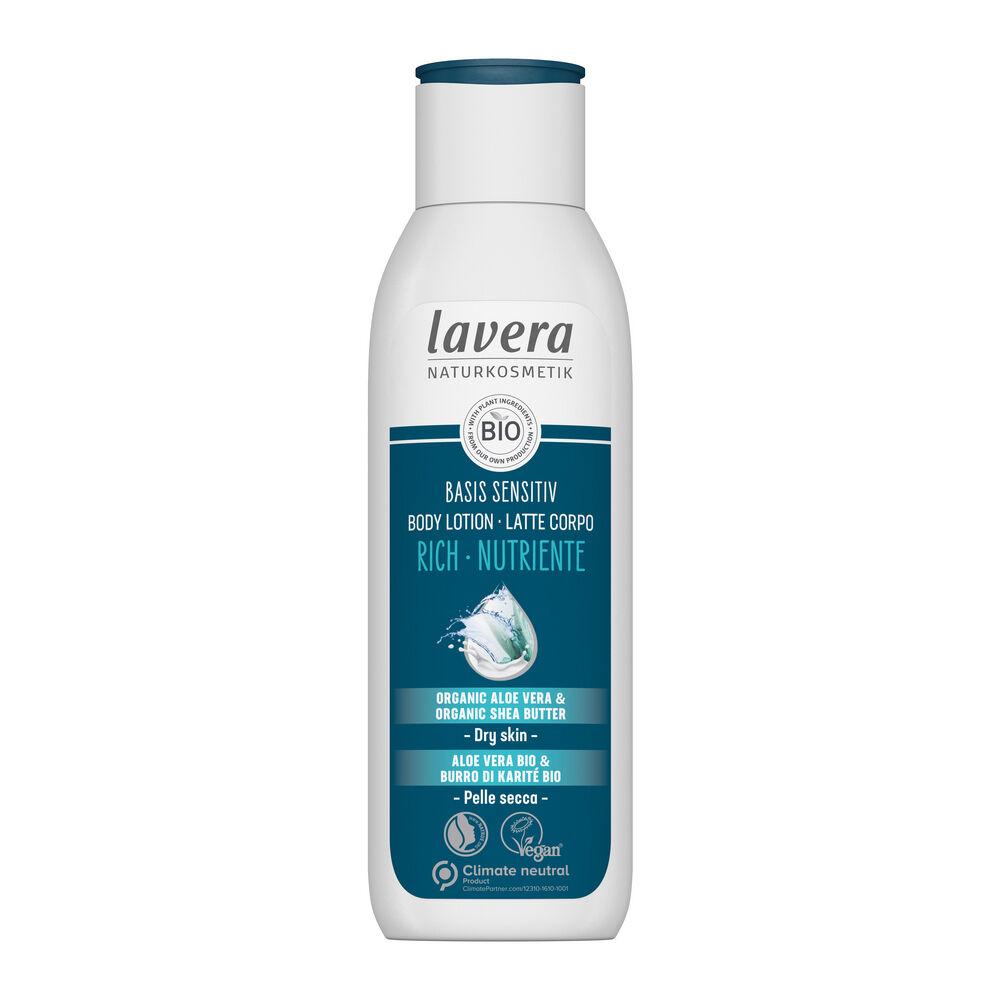 Lavera Basis Sensitiv Rich Body Lotion - intensiivisesti kosteuttava vartalovoide