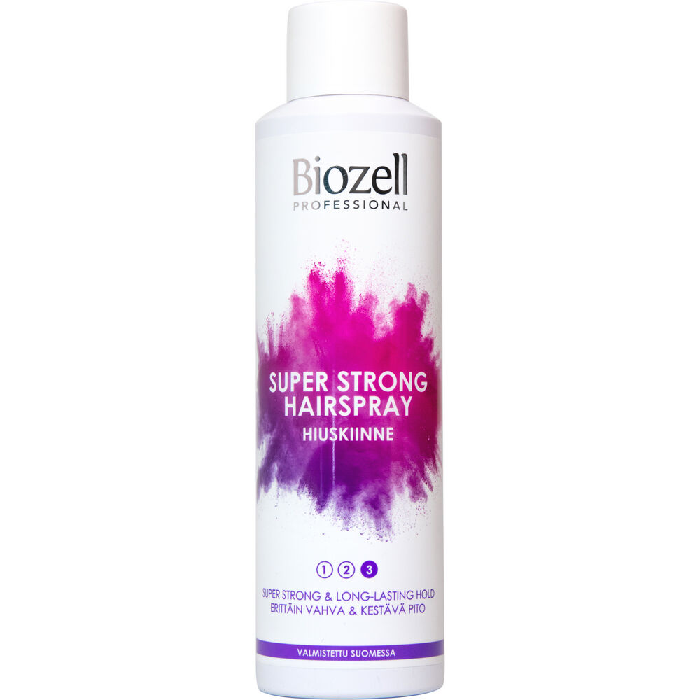 Biozell Professional Super Strong Hairspray - Hiuskiinne