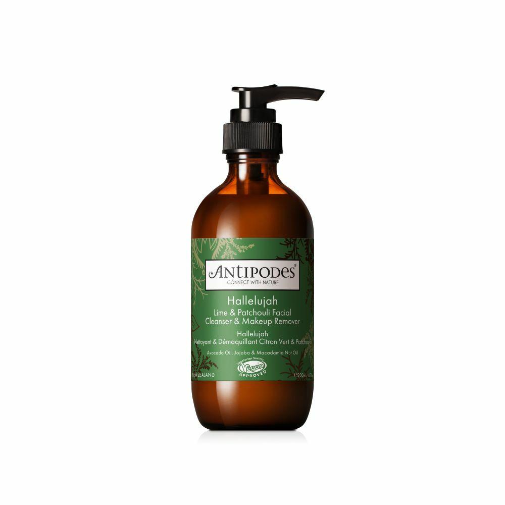 Antipodes Hallelujah Lime & Patchouli Cleanser & Makeup Remover -Puhdistus ja Meikinpoisto