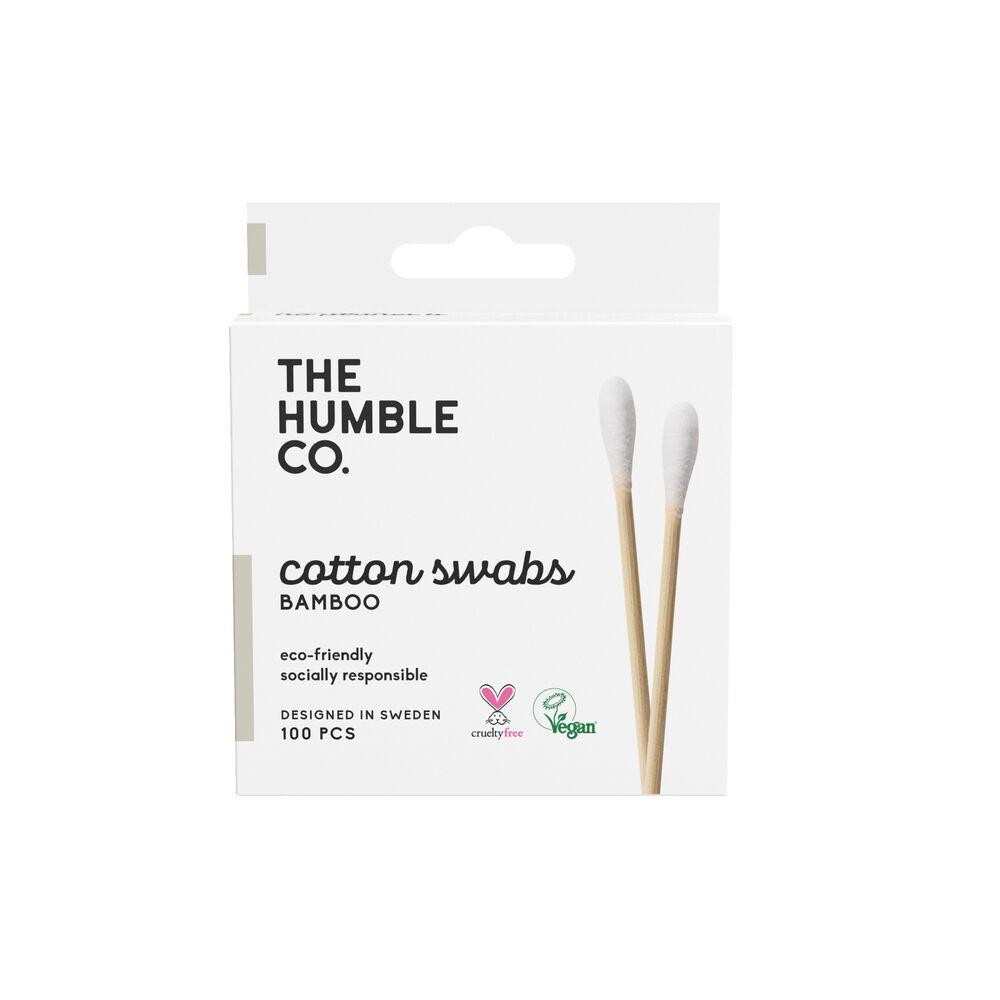 The Humble Co Bamboo Cotton Swabs -Bambuinen vanupuikko