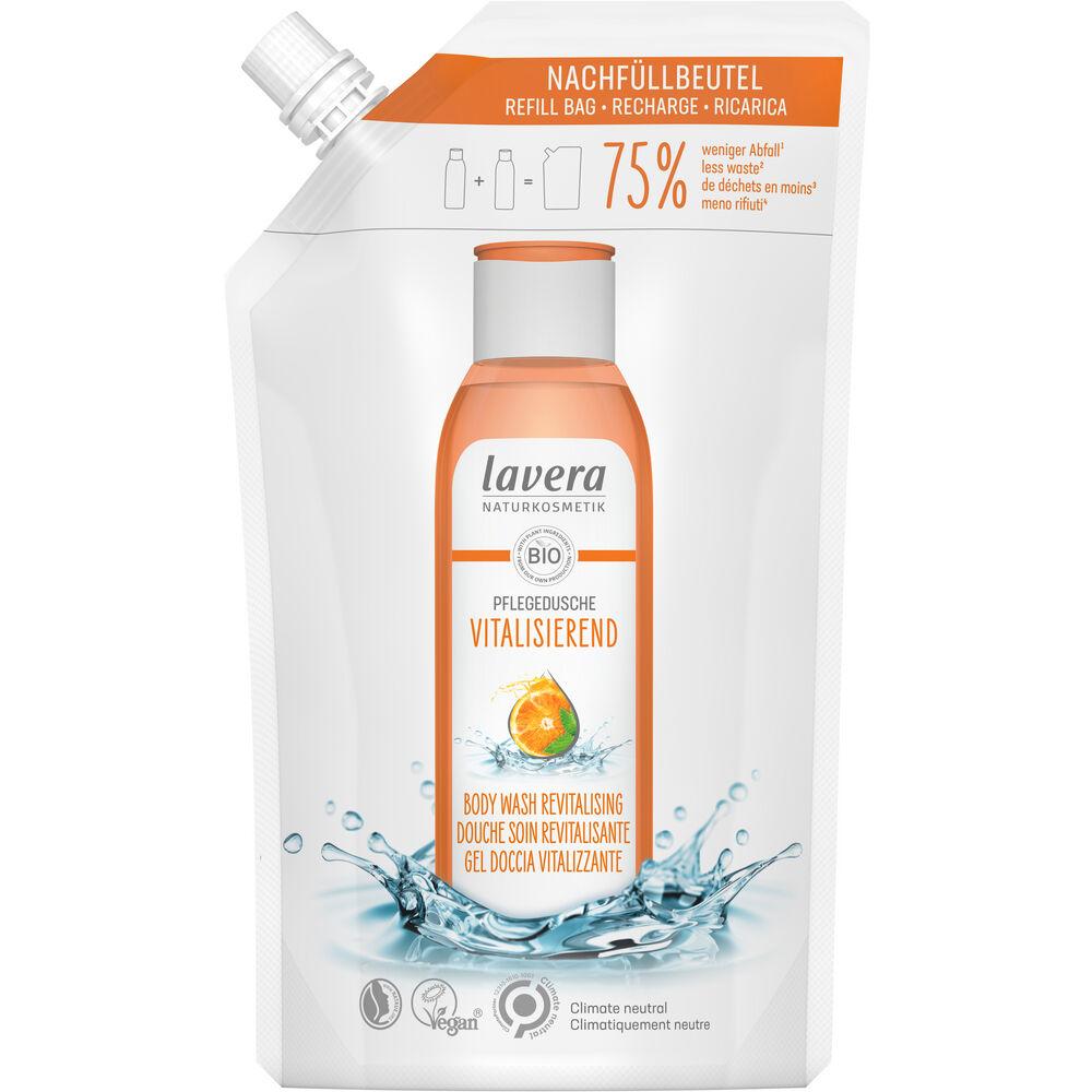 Lavera Body Wash Revitalising Refill -Suihkugeeli Täyttöpussi