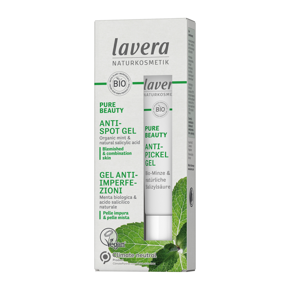 Lavera Pure Beauty Anti-Spot Gel -Täsmähoito Epäpuhtauksille