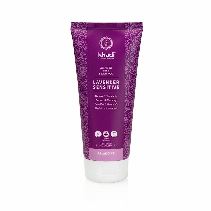 Khadi Lavender Sensitive Shampoo -Herkän Hiuspohjan Shampoo