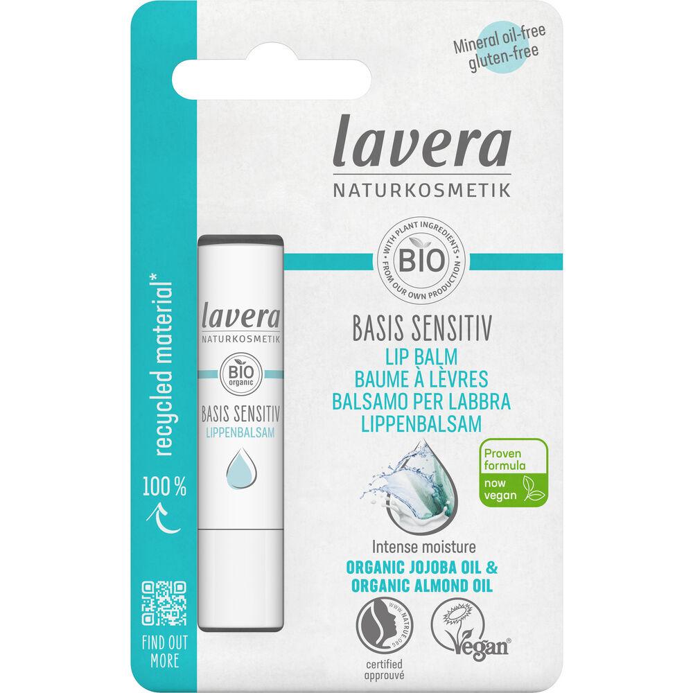 Lavera Basis Sensitiv Lip Balm - Huulivoide