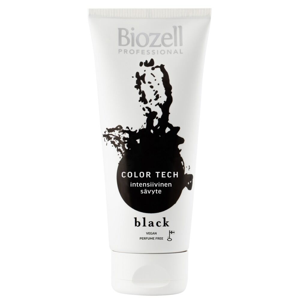 Biozell Professional Color Tech Black - Hiussävyte