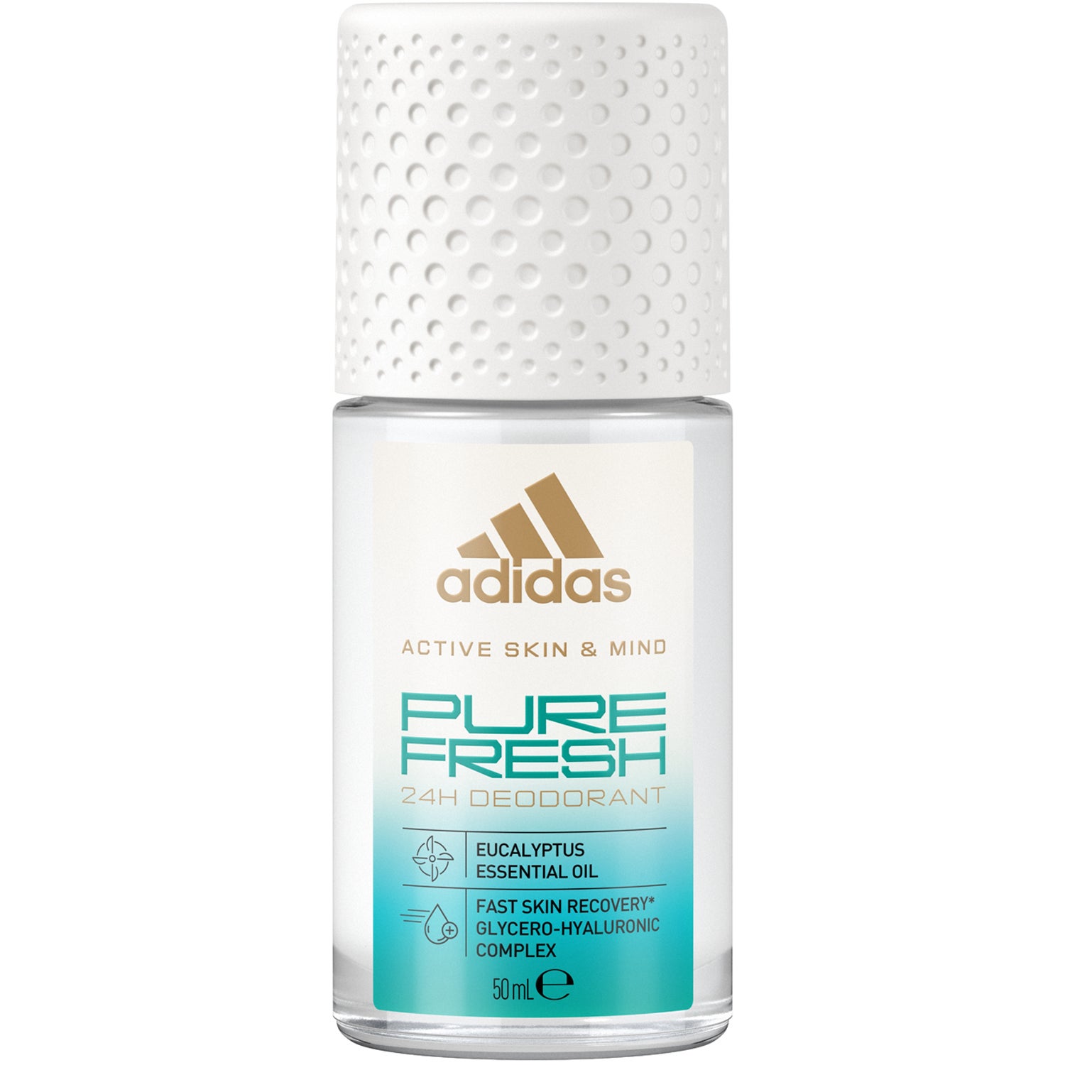 Adidas Skin & Mind Pure Fresh Roll-On Deodorant - 50 ml