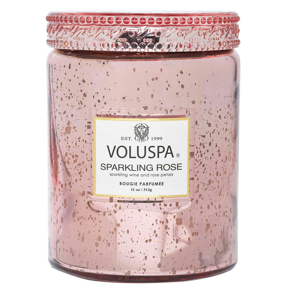 Voluspa Large Jar Candle Sparkling Rose 100h - 510 g