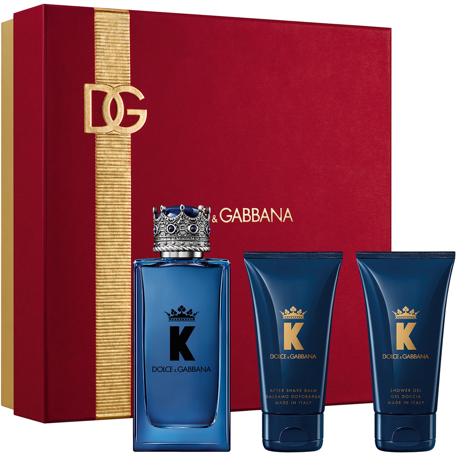 Dolce & Gabbana Gift Set K by 100 ml + After Shave Balm 50 ml + Shower Gel 50 ml Gift box