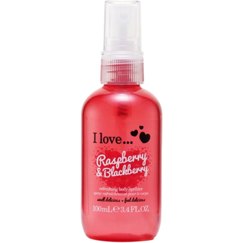 I Love Raspberry & Blackberry Refreshing Body Spritzer - 100 ml