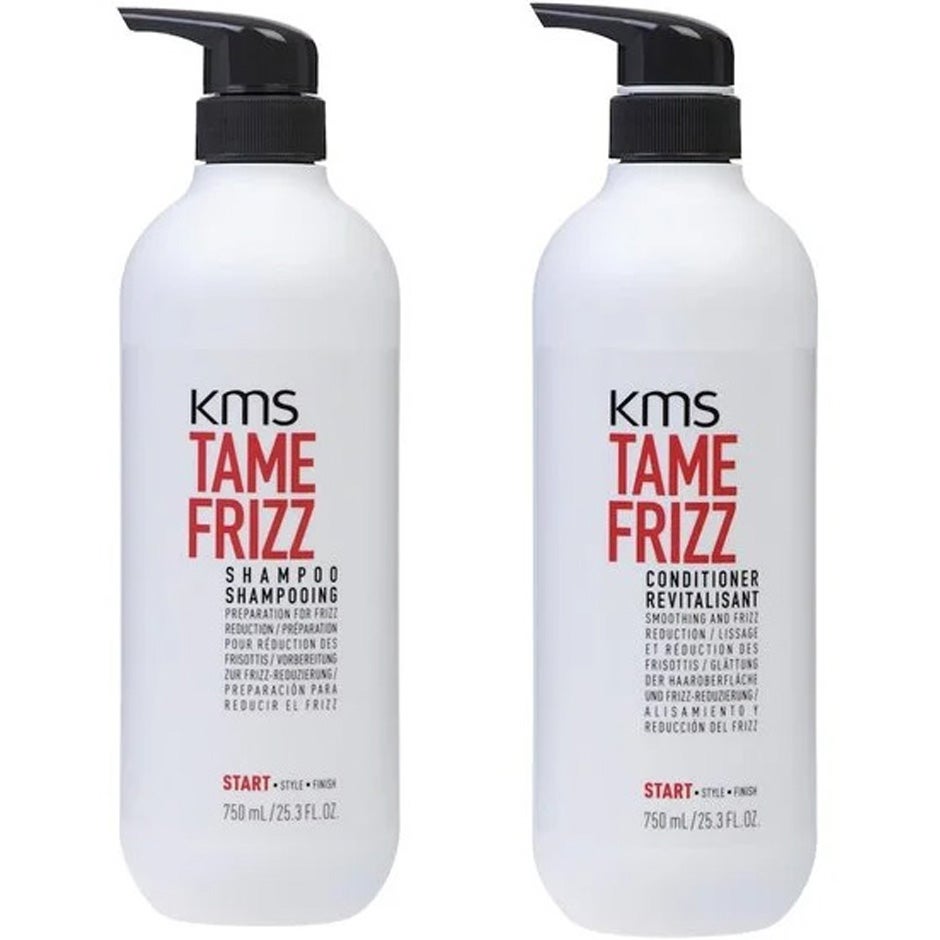 KMS TameFrizz Duo Shampoo 750 ml + Conditioner 750 ml - 1500 ml