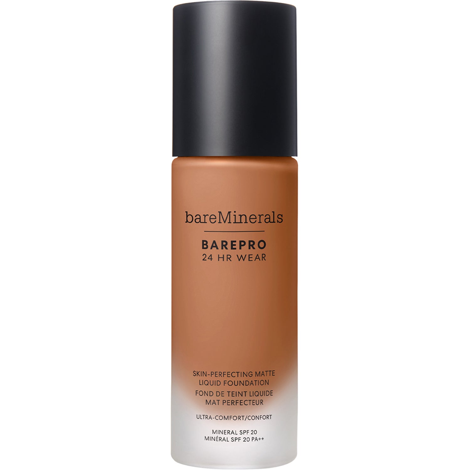 bareMinerals BarePro 24H Matte Liquid Foundation Medium Deep Medium Deep 45 Neutral - 30 ml