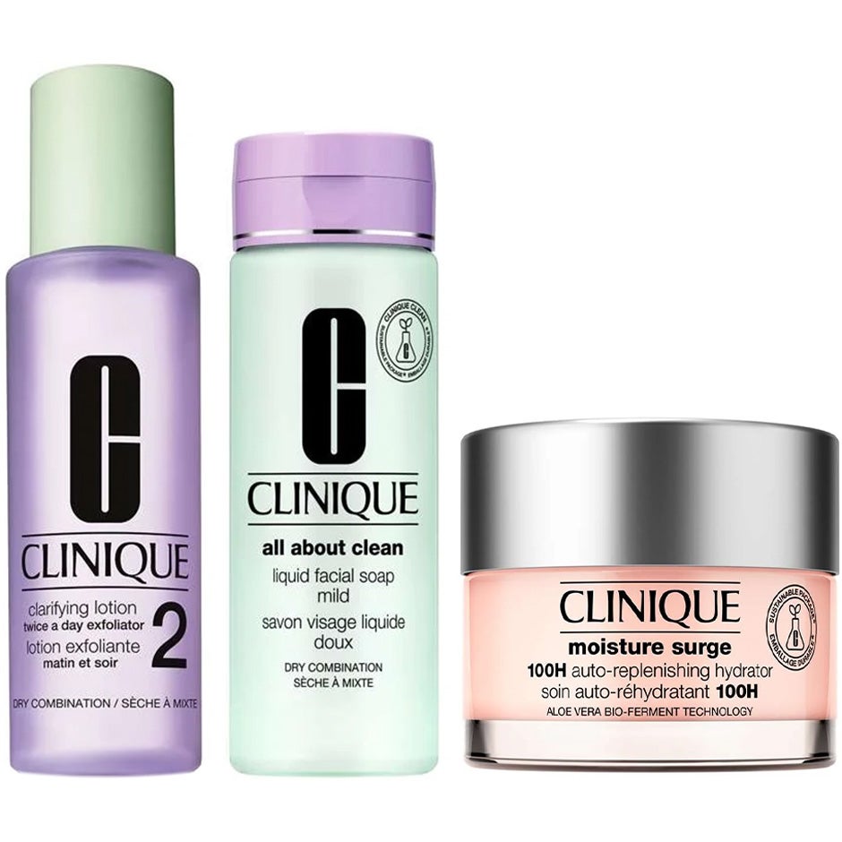 Clinique 3-Step Skincare System För normal hudtyp - 450 ml