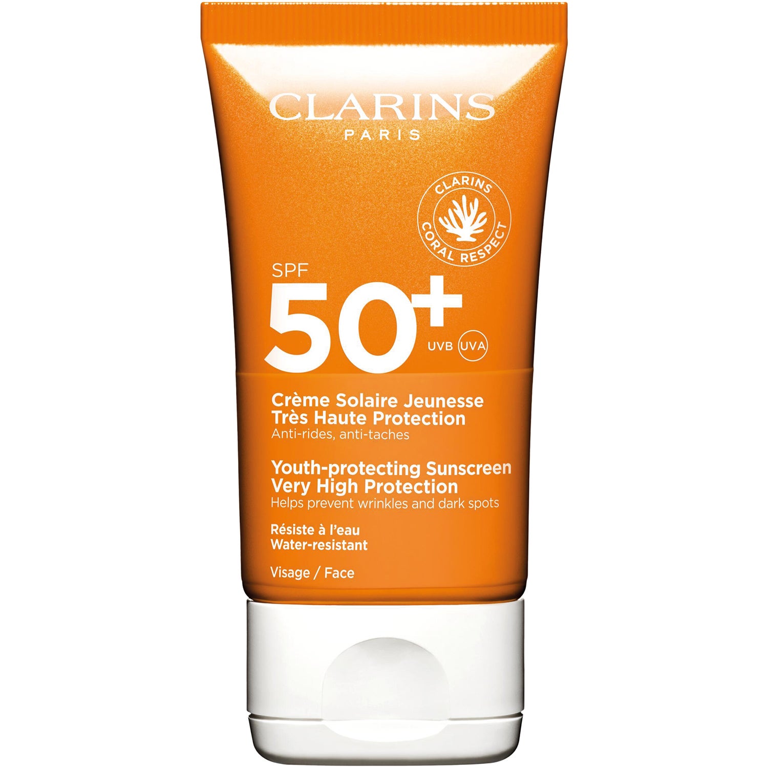 Clarins Youth-Protecting Sunscreen Very High Protection SPF50 Face - 50 ml