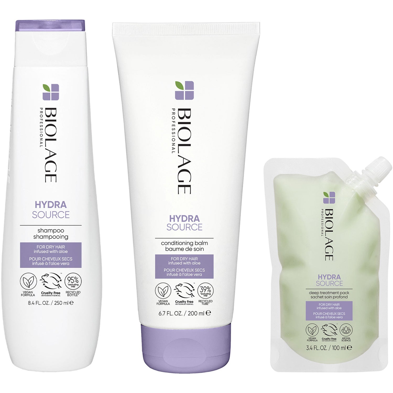 Biolage HydraSource Routine for Dry Hair With Mask