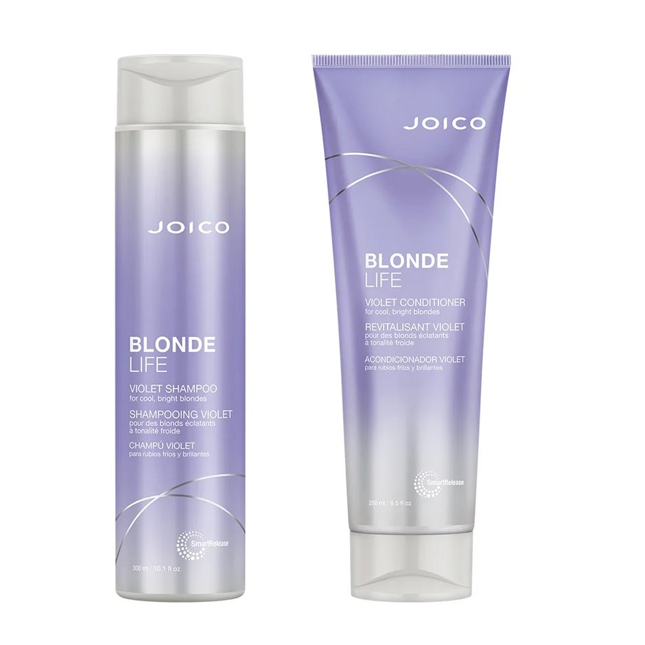 Joico Blonde Life Violet Duo Shampoo 300 ml + Conditioner 250 ml - 550 ml