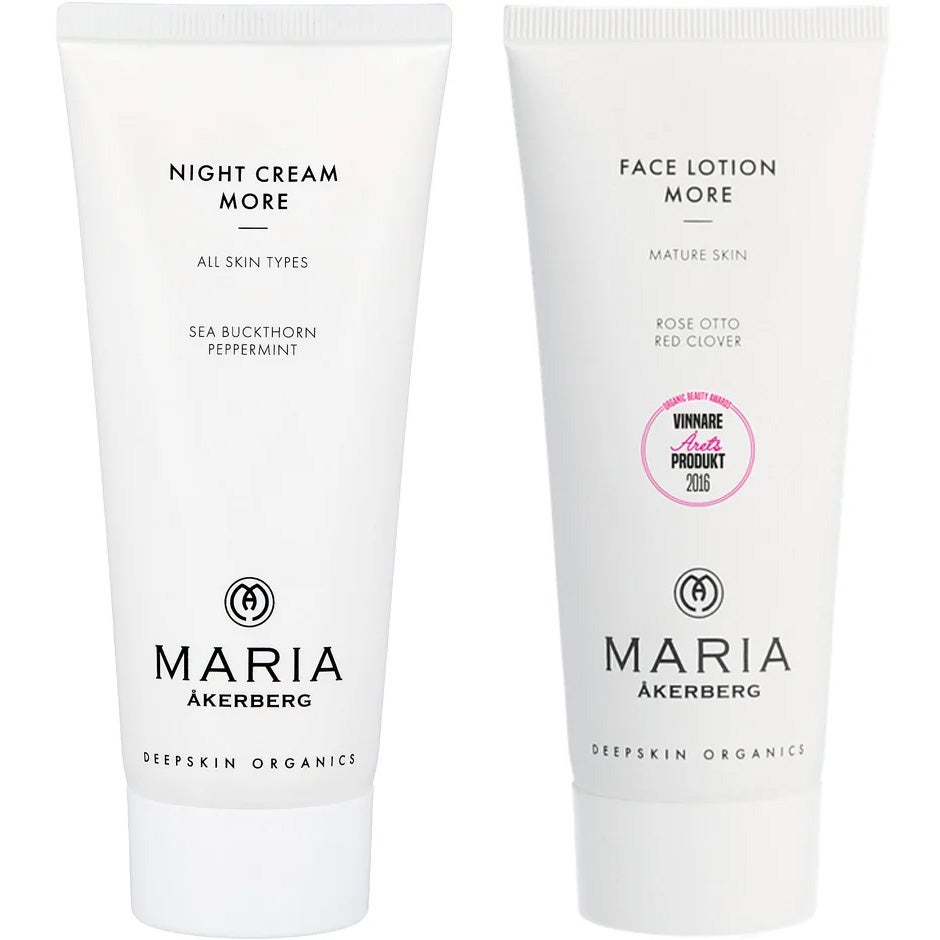 Maria Åkerberg Night Cream More & Face Lotion More Day Cream 100 ml & Night Cream 100 ml - 200 ml