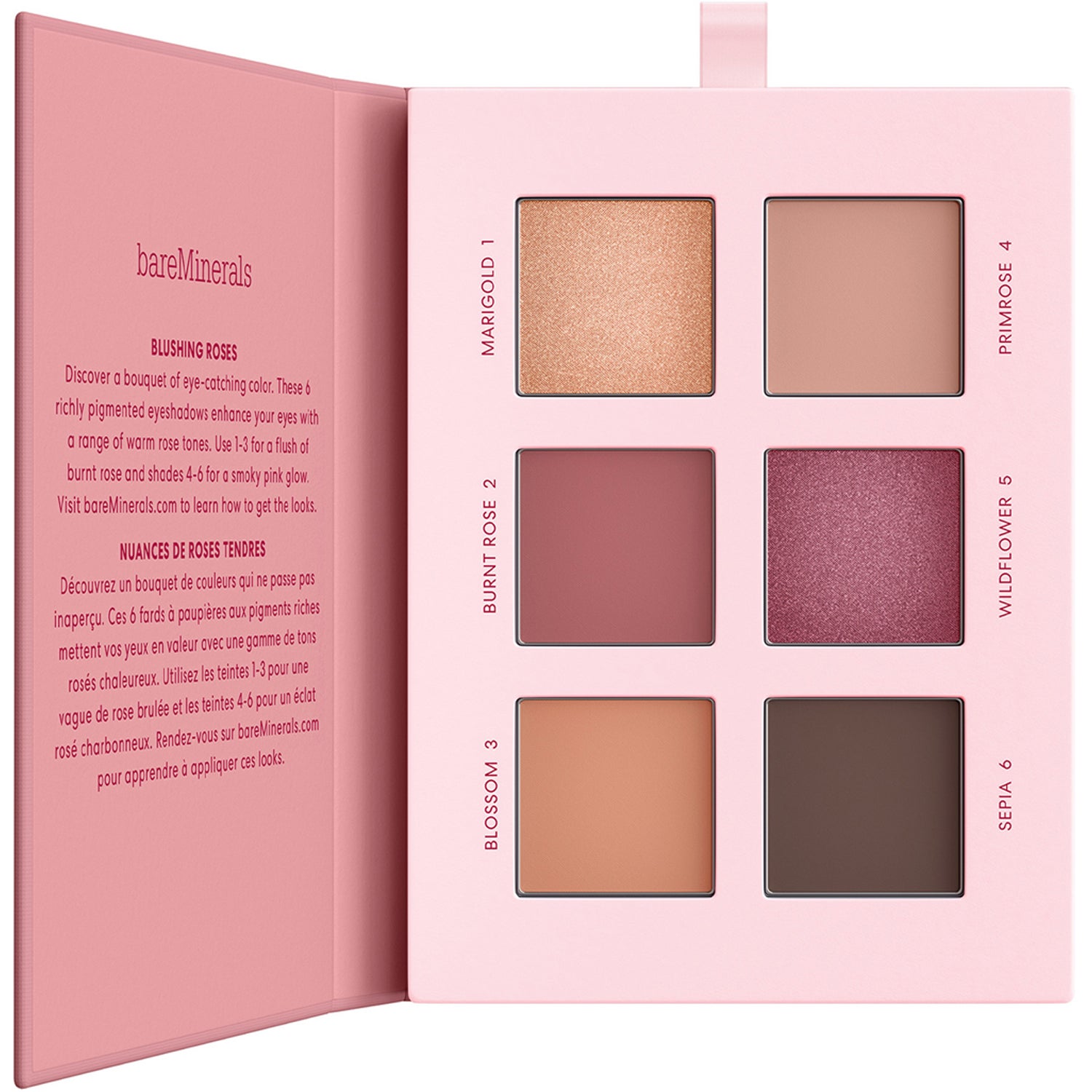 bareMinerals Mineralist Eyeshadow Palette Rosewood Warm rose tones - 7.8 g