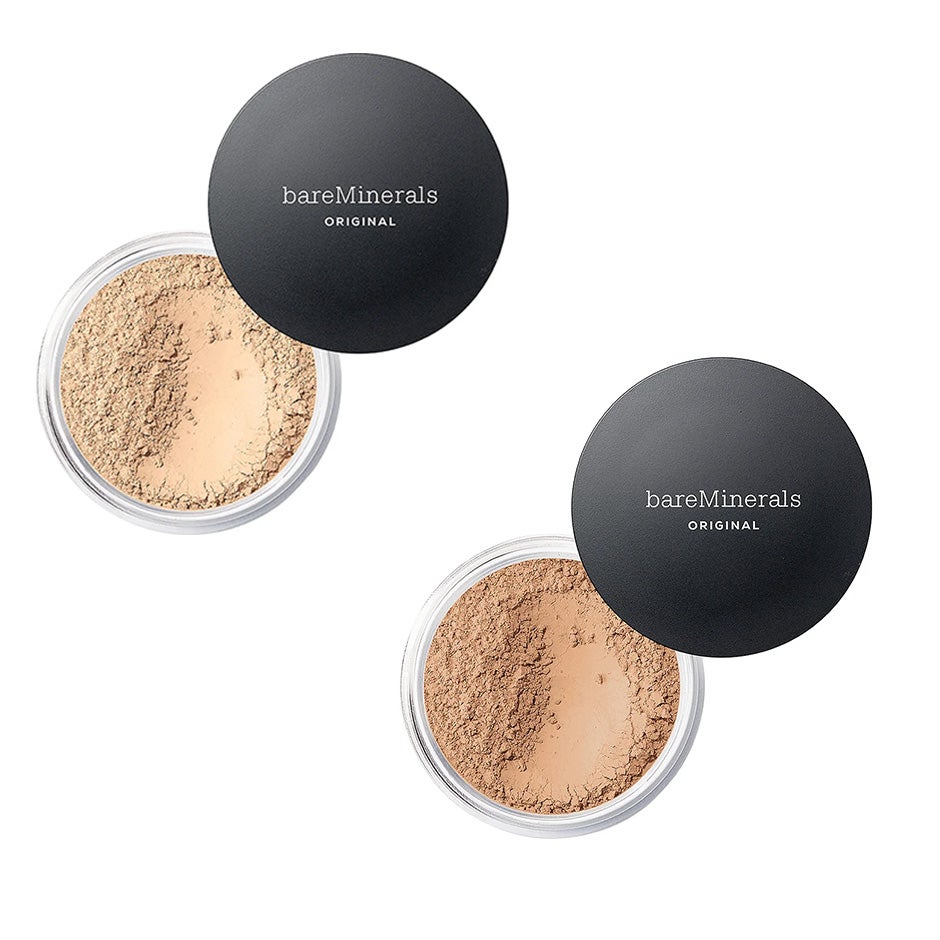 bareMinerals Original Loose Mineral Foundation Duo Medium Beige + Fairly Light