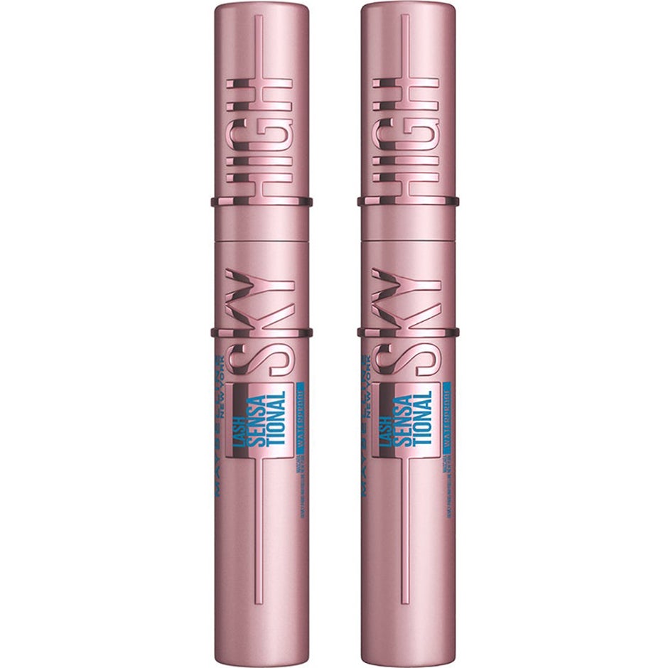 Maybelline Sky High Waterproof Mascara Duo Black 2 x 7,2 ml - 12 ml