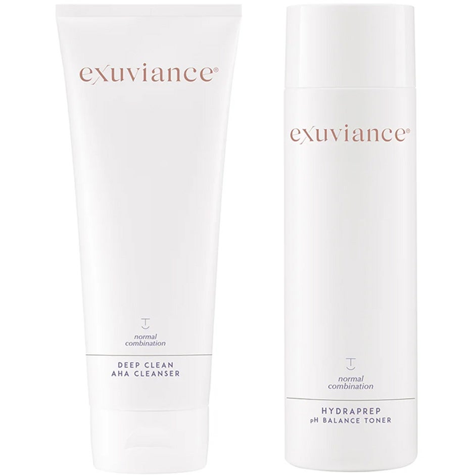 Exuviance Hydraprep PH Balance Toner & Deep Clean AHA