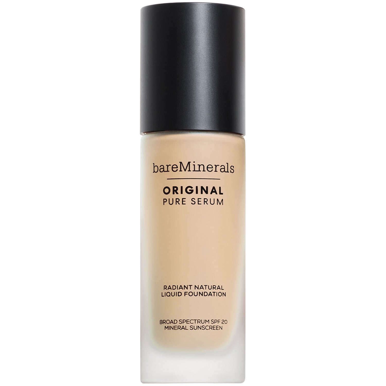 bareMinerals ORIGINAL Pure Serum Radiant Nautral Liquid Foundation Mineral SPF 20 Fair Warm 1 - 30 ml