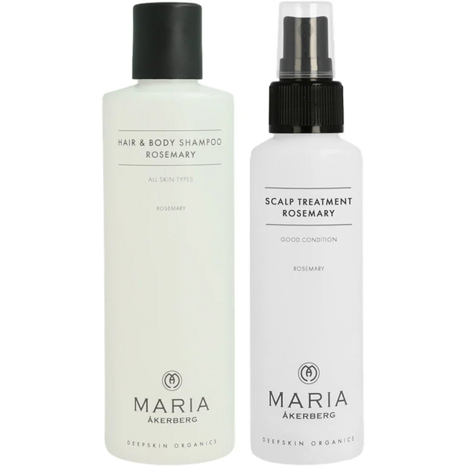 Maria Åkerberg Rosemary Hair Kit Shampoo 250 ml & Scalp Treatment 125 ml - 375 ml