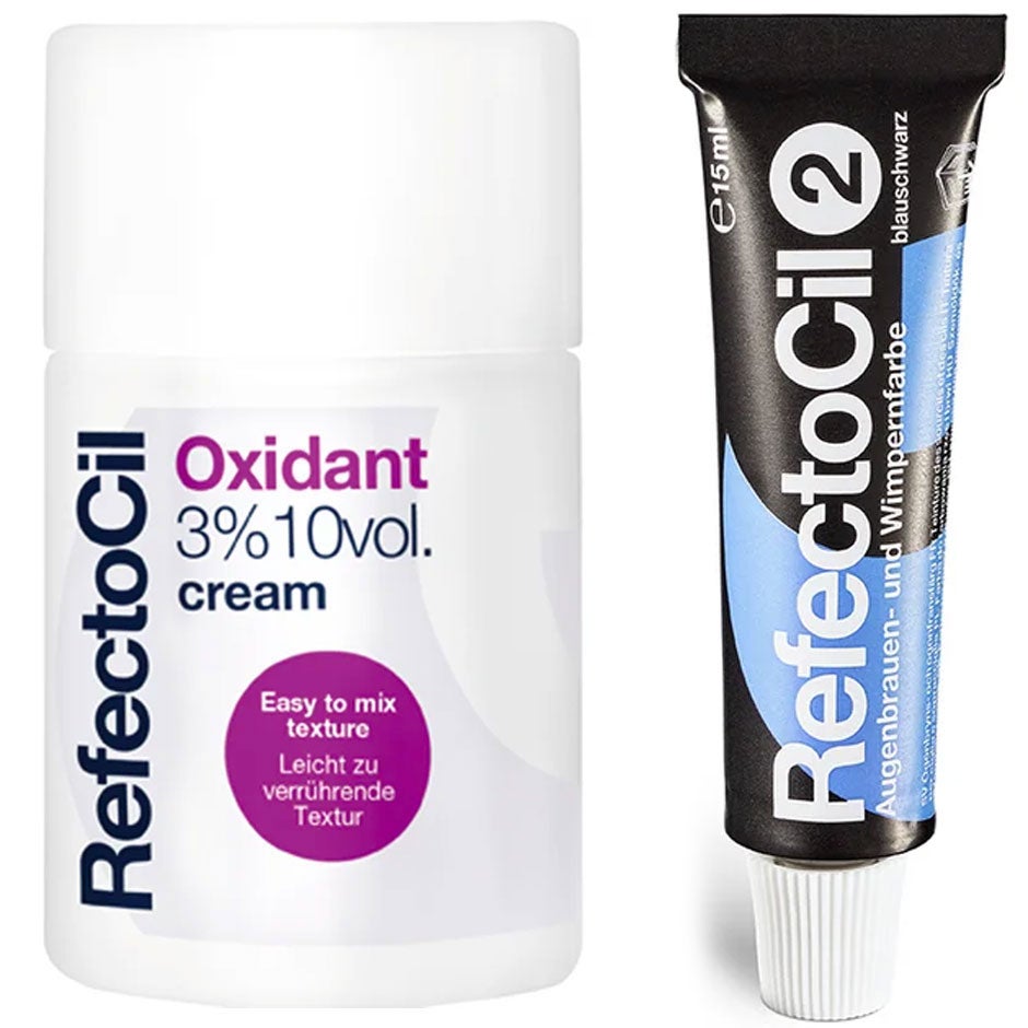 RefectoCil Eyebrow Color & Oxidant 3% Creme Blue Black