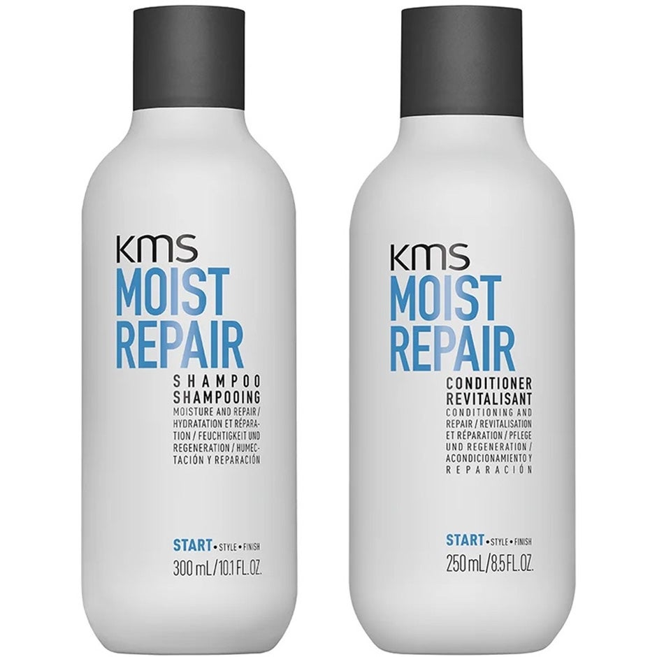 KMS Moist Repair Duo Shampoo 300 ml + Conditioner 250 ml - 550 ml