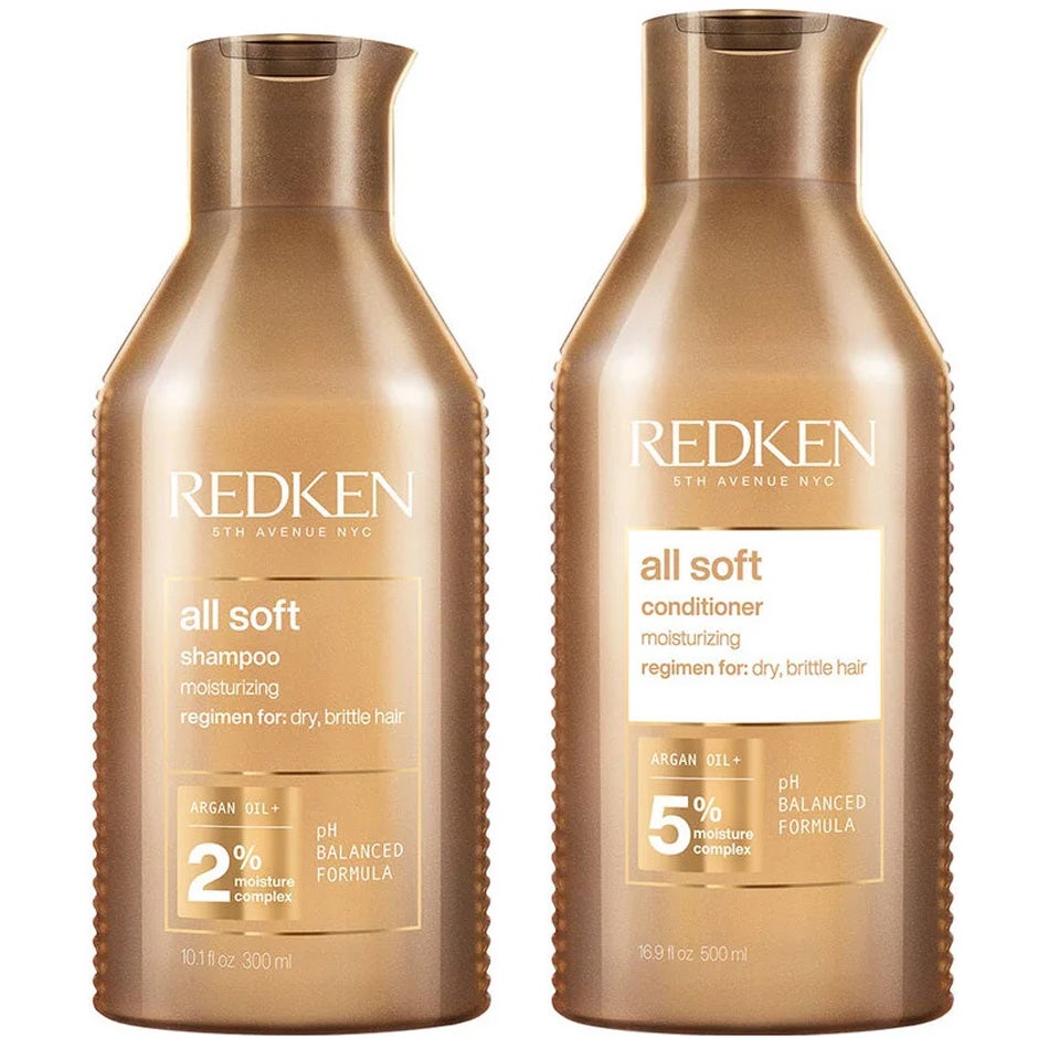 Redken All Soft Duo Set Shampoo 300 ml + Conditioner 500 ml - 800 ml