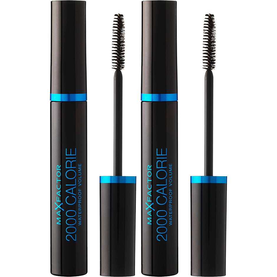 Max Factor 2000 Calorie Mascara Duo Mascara Black Waterproof, Mascara Black Waterproof