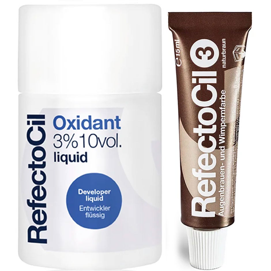 RefectoCil Eyebrow Color & Oxidant 3% Liquid Brown