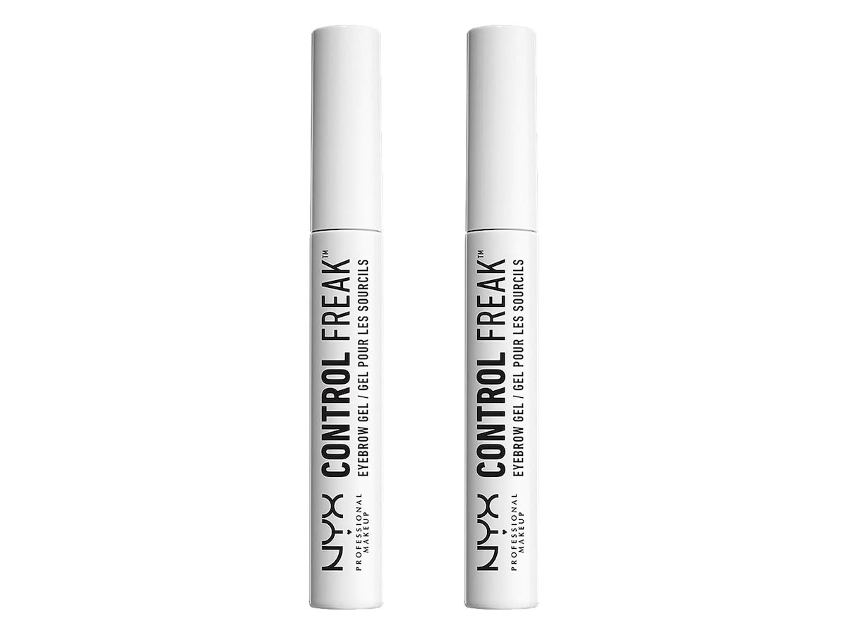 NYX Professional Makeup Gel Clear 2-pk Control Freak Eye Brow Gel