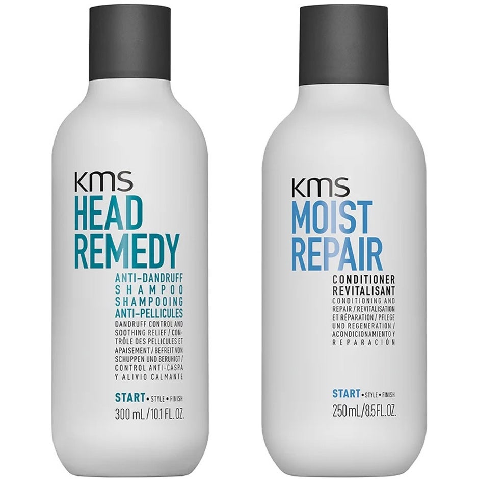 KMS Head Remedy & Moist Repair Duo Shampoo 300 ml + Conditioner 250 ml - 550 ml