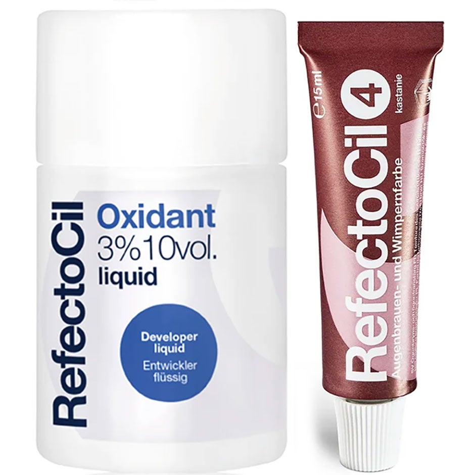 RefectoCil Eyebrow Color & Oxidant 3% Liquid Chestnut