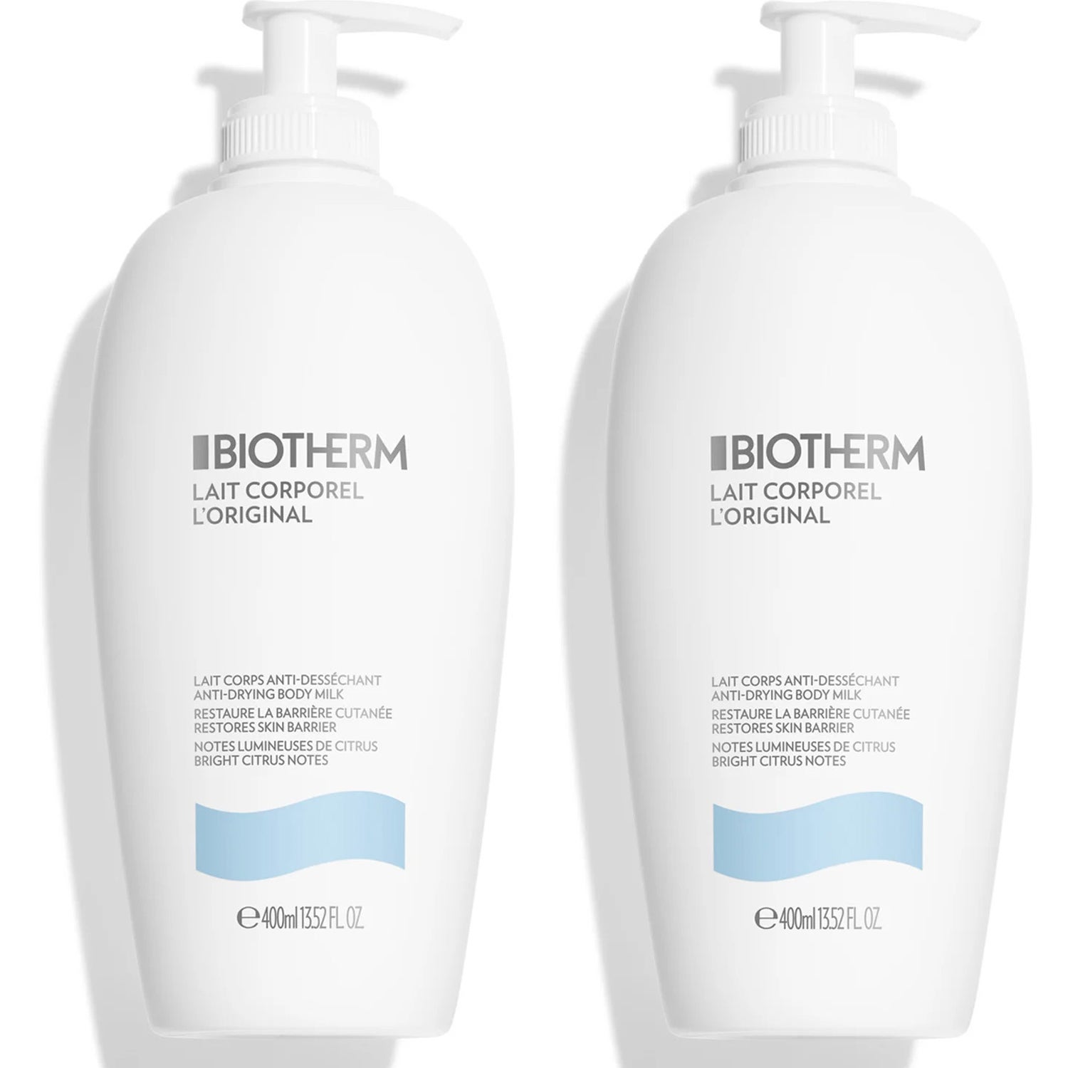 Biotherm Lait Corporel Duo - Vartalovoiteet 2 x Bodymilk 400ml - 800 ml