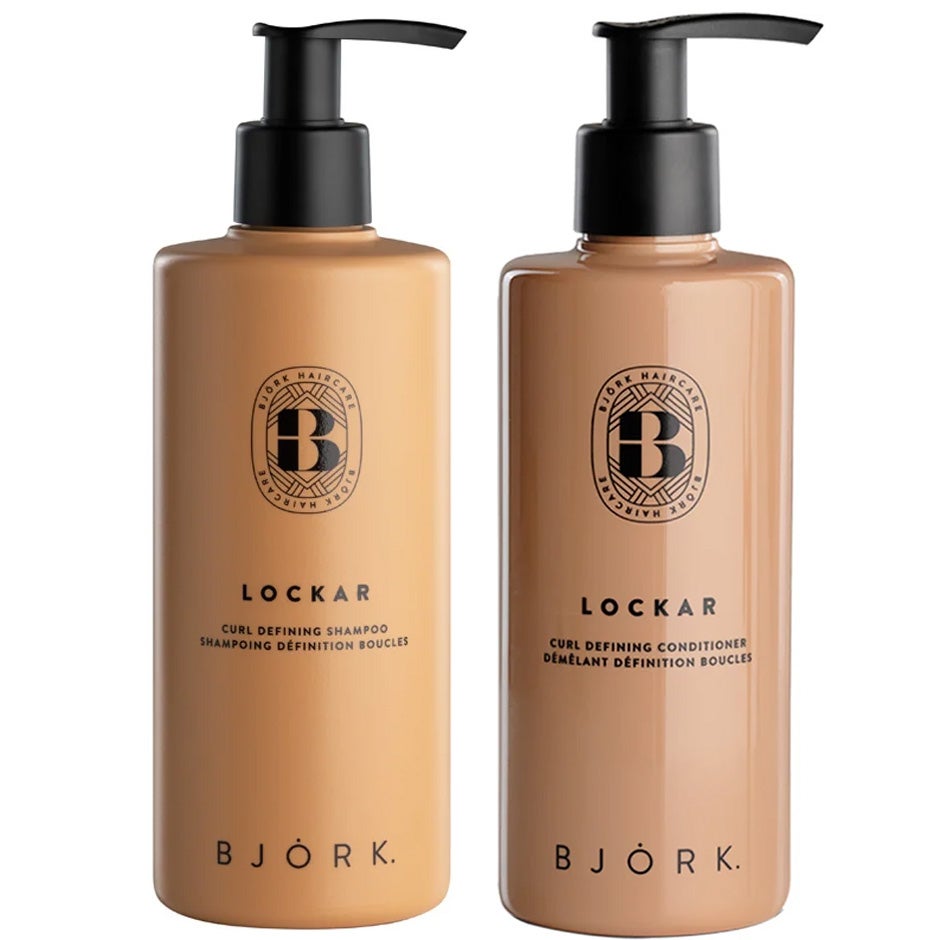 Björk LOCKAR Duo Shampoo 300 ml & Conditioner 250 ml - 550 ml