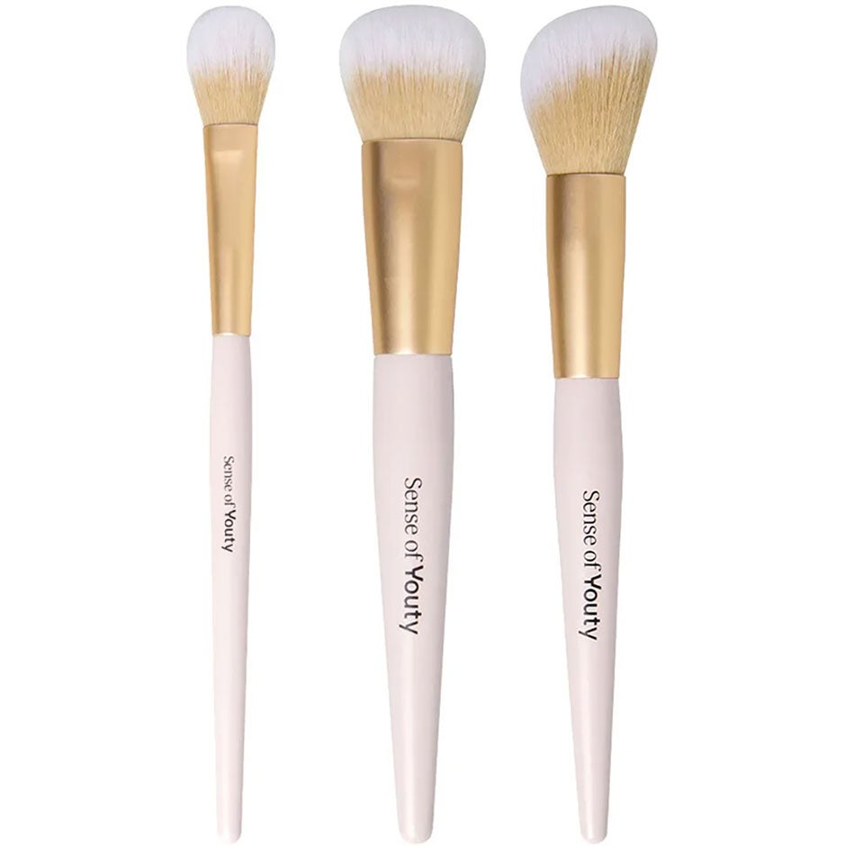 Sense of Youty Stay Snatchural Foundation + Contour + Highlighter Brushes