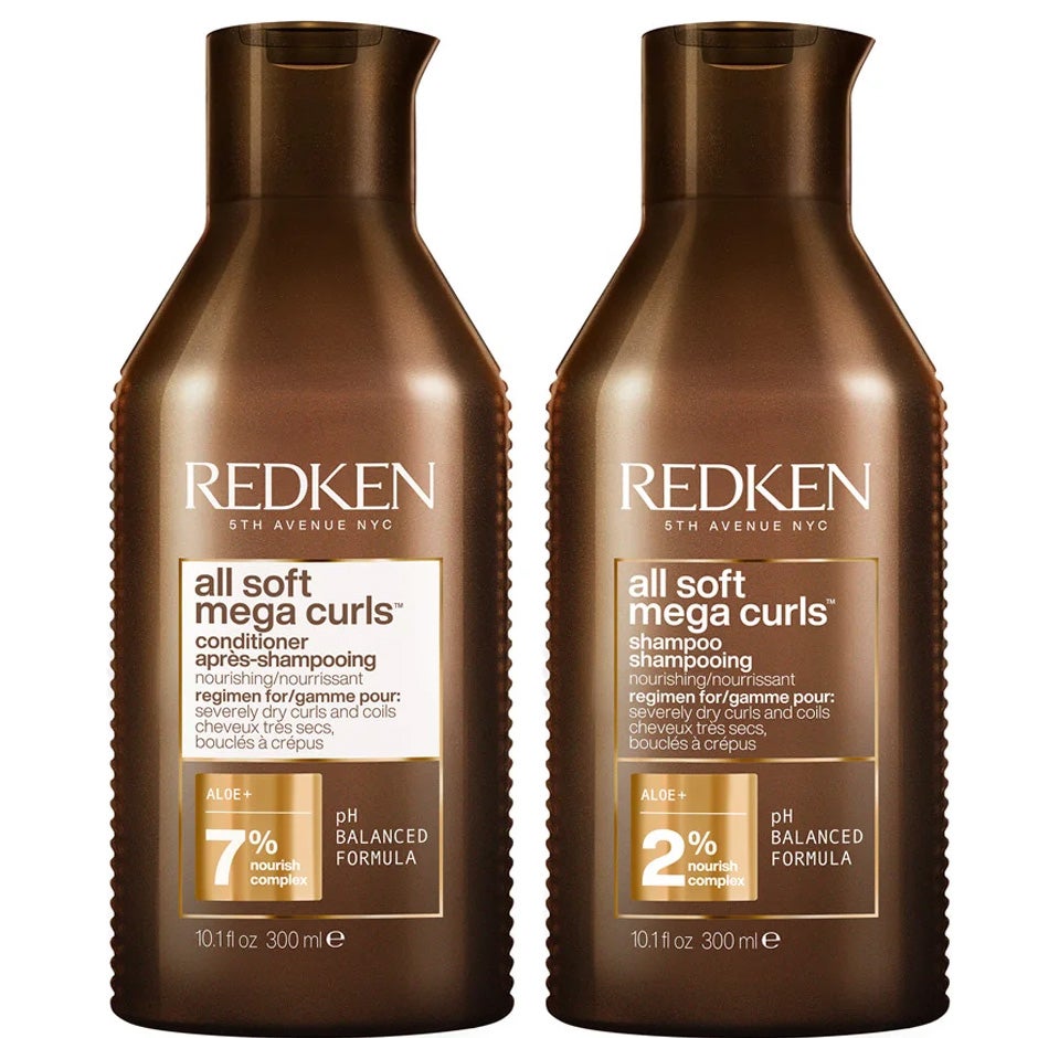 Redken All Soft Mega Curls Duo Set Shampoo 300 ml & Conditioner 300 ml - 600 ml