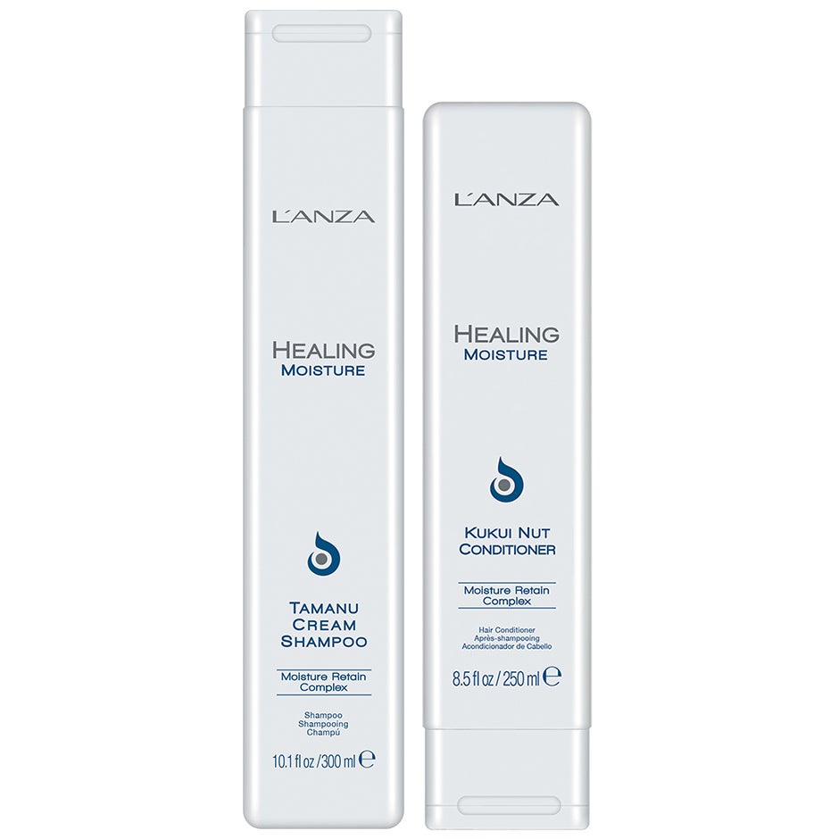 L'ANZA Healing Moisture Duo Shampoo 300ml, Conditioner 250ml - 550 ml