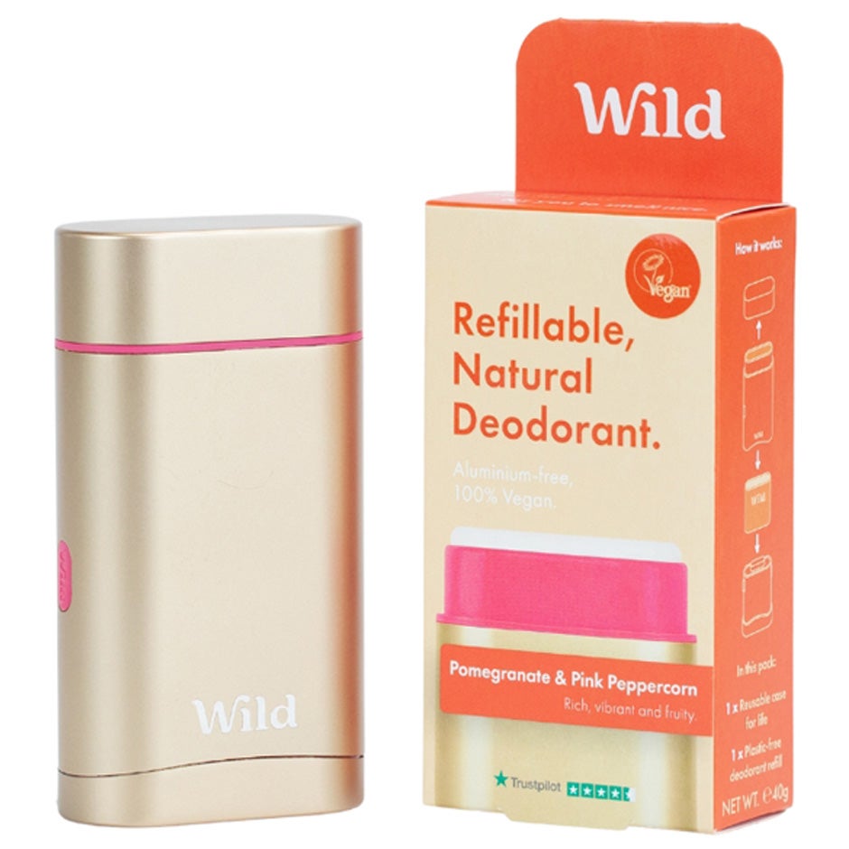 Wild Deo Pomegranate & Pink Peppercorn Gold Case - 40 g