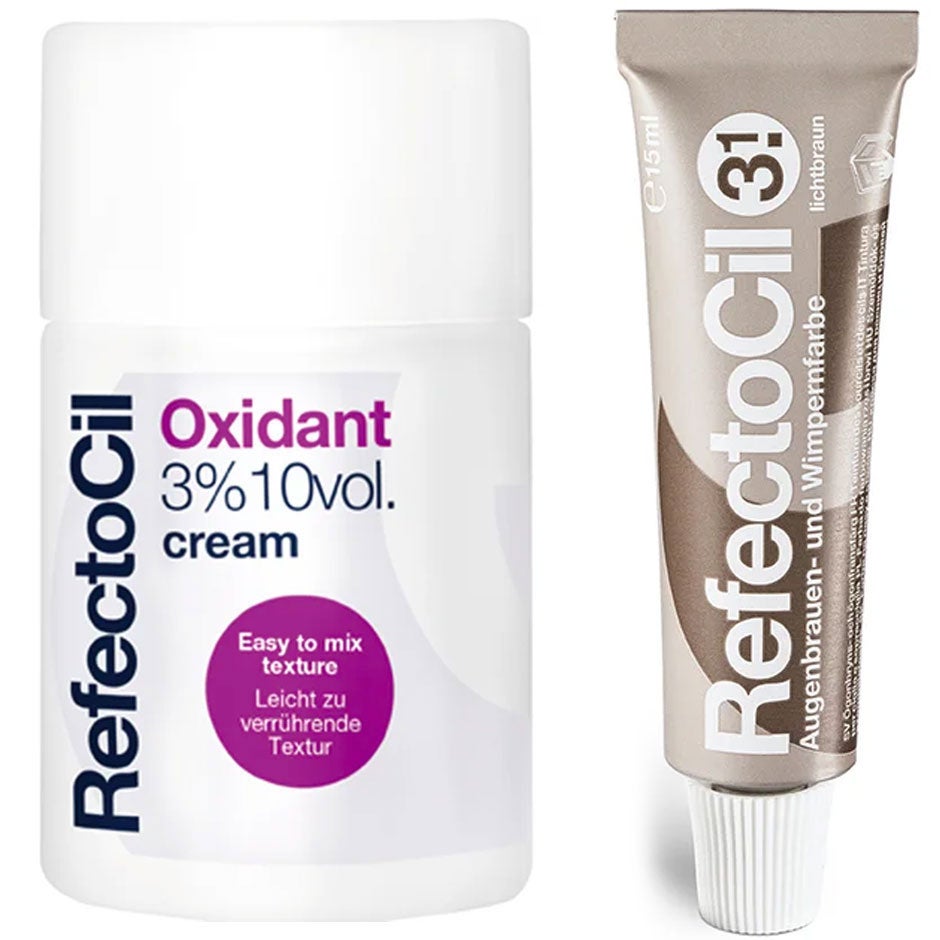 RefectoCil Eyebrow Color & Oxidant 3% Creme Light Brown