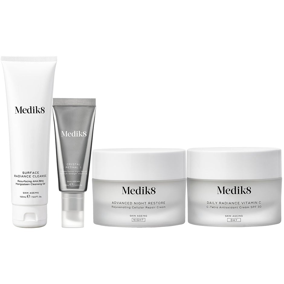 Medik8 Skin Care Routine With Retinal Combination Skin