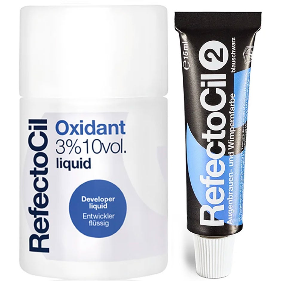 RefectoCil Eyebrow Color & Oxidant 3% Liquid Blue Black